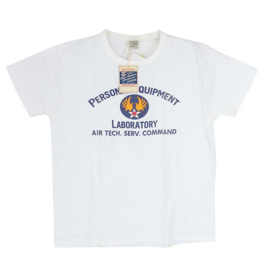 Buzz Rickson's バズリクソンズ BR76560 USAF PERSONAL EQUIPMENT LABORATORY プリント Tシャツ ホワイト系 M【中古】