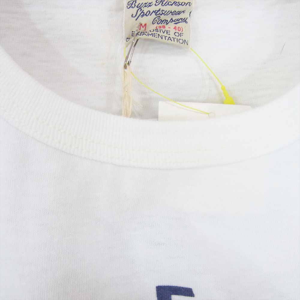 Buzz Rickson's バズリクソンズ BR76560 USAF PERSONAL EQUIPMENT LABORATORY プリント Tシャツ ホワイト系 M【中古】