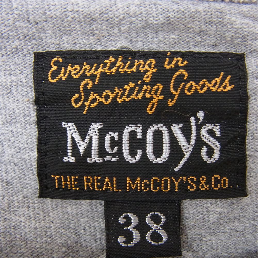The REAL McCOY'S ザリアルマッコイズ FLYING TIGERS フライング タイガー バックプリント 半袖 Tシャツ グレー系 38【中古】