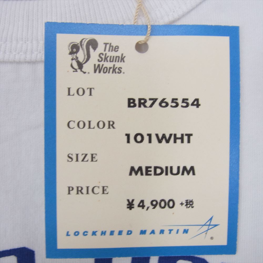Buzz Rickson's バズリクソンズ BR76554 USAF NY AIR NATIONAL GUARD プリント Tシャツ ホワイト系 M【中古】