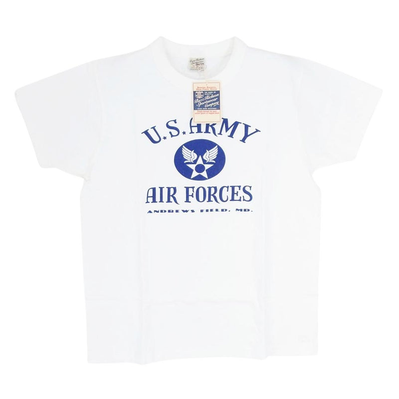 Buzz Rickson's バズリクソンズ USAF ANDREWS FIELD MD プリント Tシャツ ホワイト系 M【新古品】【未使用】【中古】