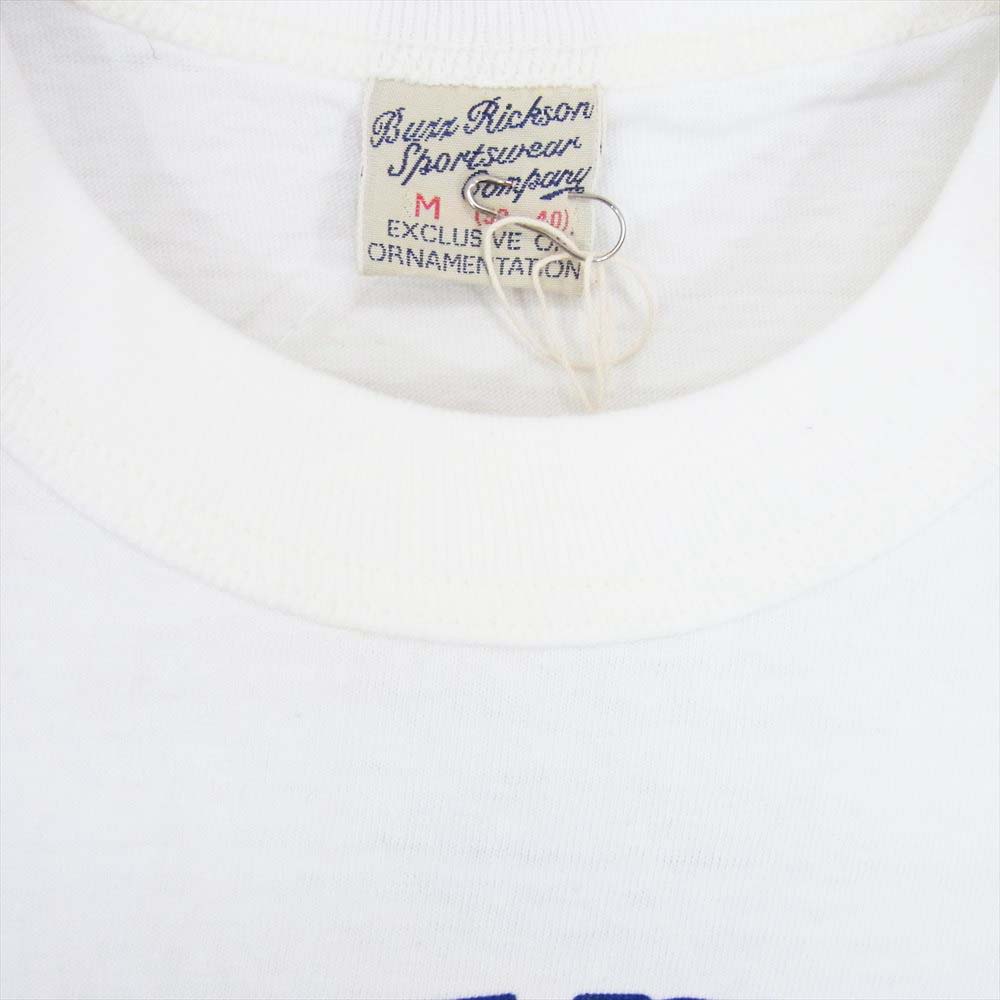 Buzz Rickson's バズリクソンズ USAF ANDREWS FIELD MD プリント Tシャツ ホワイト系 M【新古品】【未使用】【中古】
