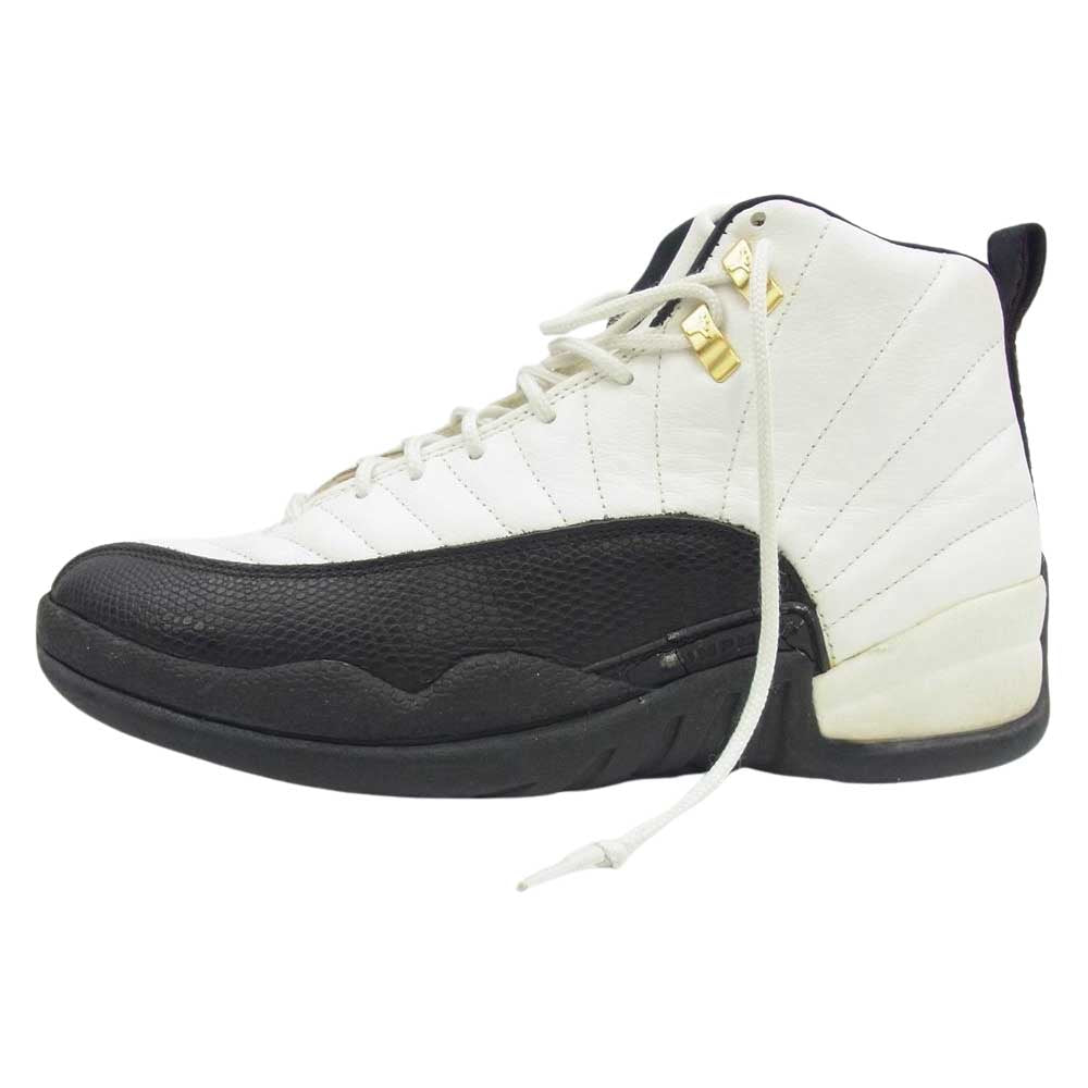 NIKE ナイキ 130690-101 Air Jordan 12 OG Taxi 1997 ヴィンテージ エアジョーダン12 OG タクシー ハイカット ビンテージ スニーカー ホワイト系 ブラック系 27.5cm【中古】