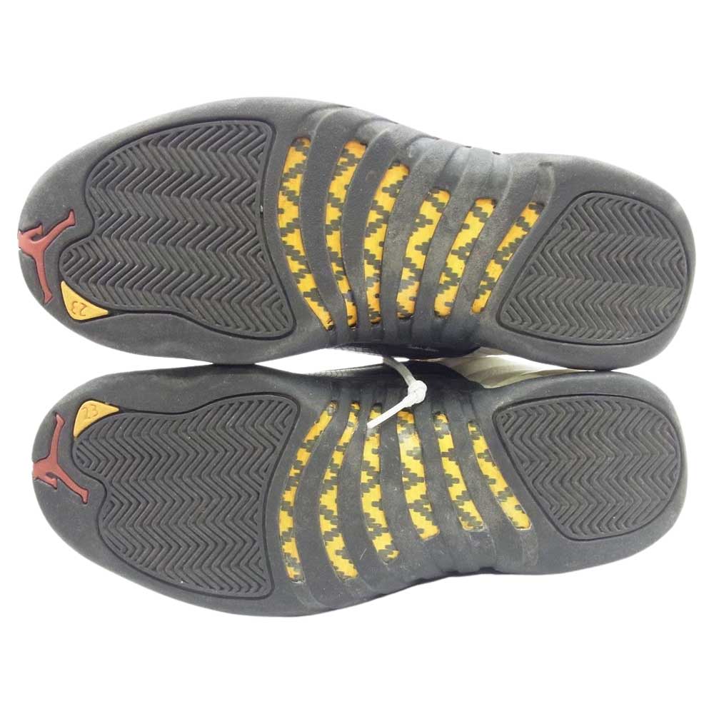 NIKE ナイキ 130690-101 Air Jordan 12 OG Taxi 1997 ヴィンテージ エアジョーダン12 OG タクシー ハイカット ビンテージ スニーカー ホワイト系 ブラック系 27.5cm【中古】