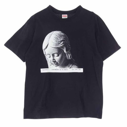 Supreme シュプリーム 20AW Everywhere Tee エブリウェア ティー アート グラフィック 半袖 Tシャツ ブラック系 M【中古】
