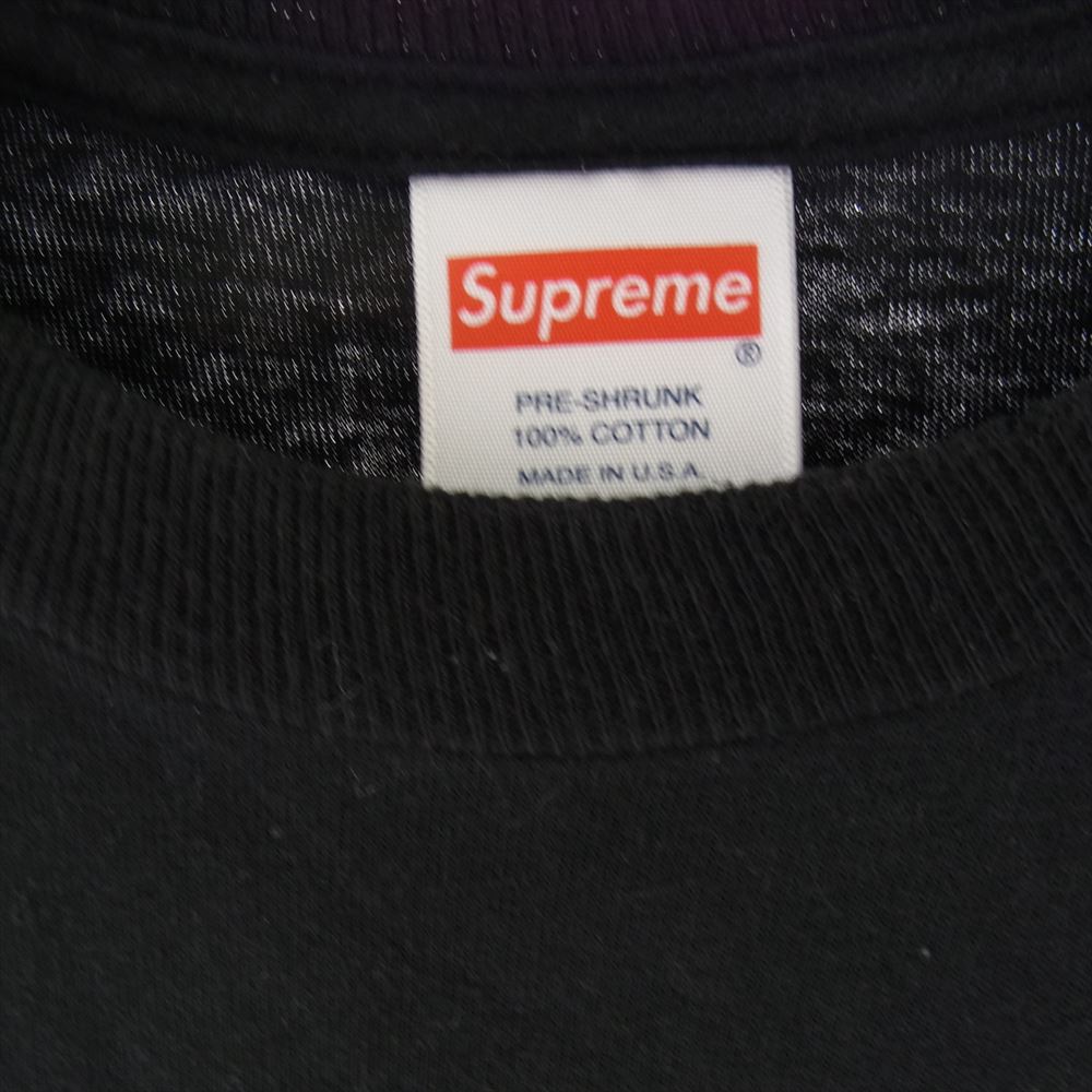 Supreme シュプリーム 20AW Everywhere Tee エブリウェア ティー アート グラフィック 半袖 Tシャツ ブラック系 M【中古】