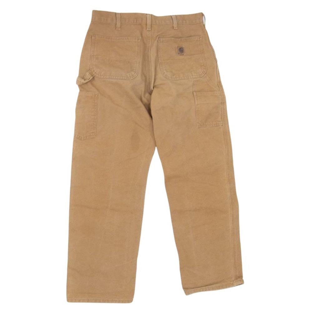Carhartt カーハート メキシコ製 ダック ペインター ワーク パンツ ブラウン系 32【中古】