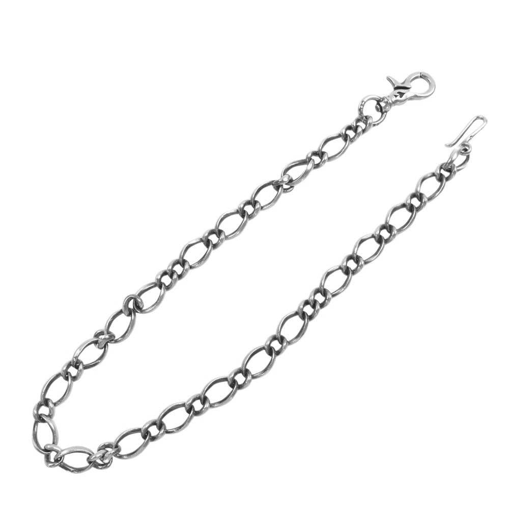 Celt&Cobra ケルト&コブラ 1st ウォレットチェーン 実寸サイズ84cm ロングカスタム Argent Gleam製 シルバー系【中古】