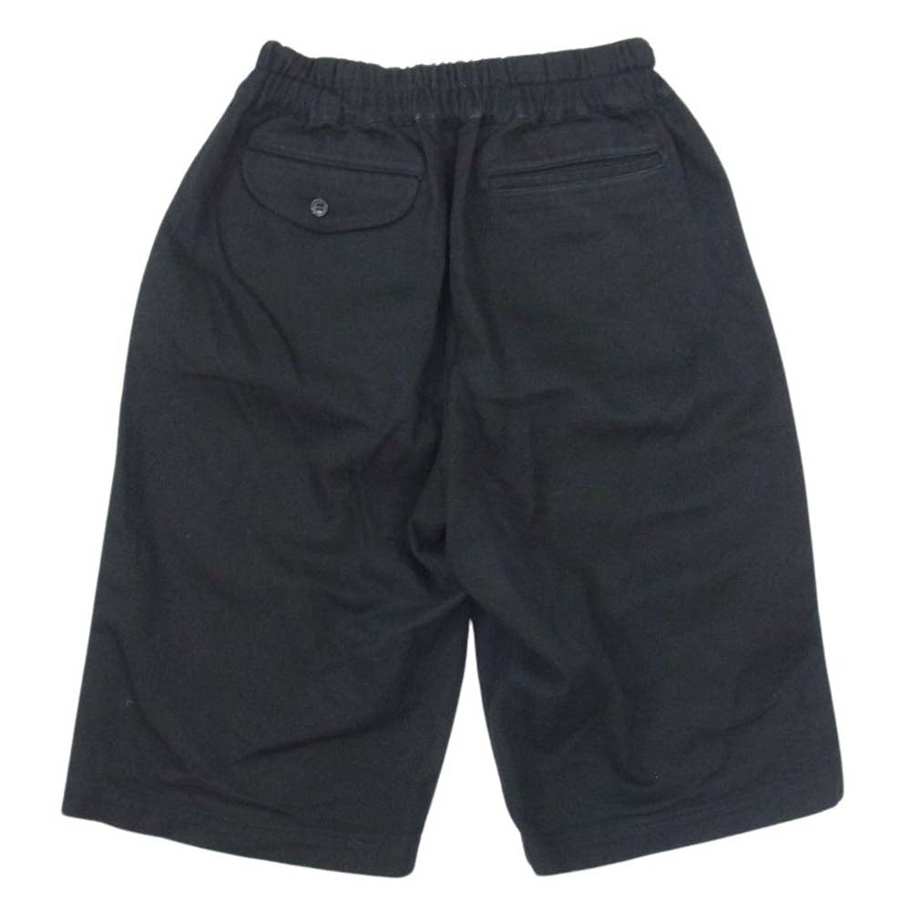 BLACK COMME des GARCONS ブラックコムデギャルソン 15SS 1O-P020 パッチワーク ショーツ ショート ハーフ パンツ ブラック系 XS【中古】