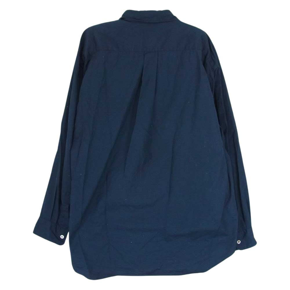 COMME des GARCONS HOMME PLUS コムデギャルソンオムプリュス  AD1990 PB-050430 ヴィンテージプリュス 80~90s アーカイブ レギュラー カラー 長袖 シャツ ネイビー系 サイズ表記無【中古】