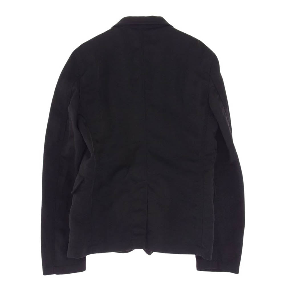 BLACK COMME des GARCONS ブラックコムデギャルソン 12AW 1J-J034 パッチワーク テーラード ジャケット AD2012 ブラック系 S【中古】