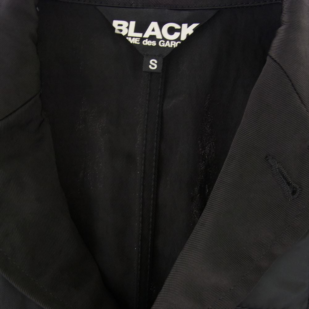 BLACK COMME des GARCONS ブラックコムデギャルソン 12AW 1J-J034 パッチワーク テーラード ジャケット AD2012 ブラック系 S【中古】