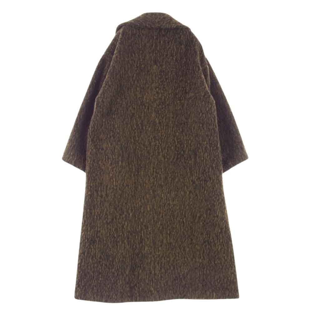 クラネ 11101-0072 MIX SHAGGY LADY COAT ミックス シャギー ロング コート イエロー系 1【中古】