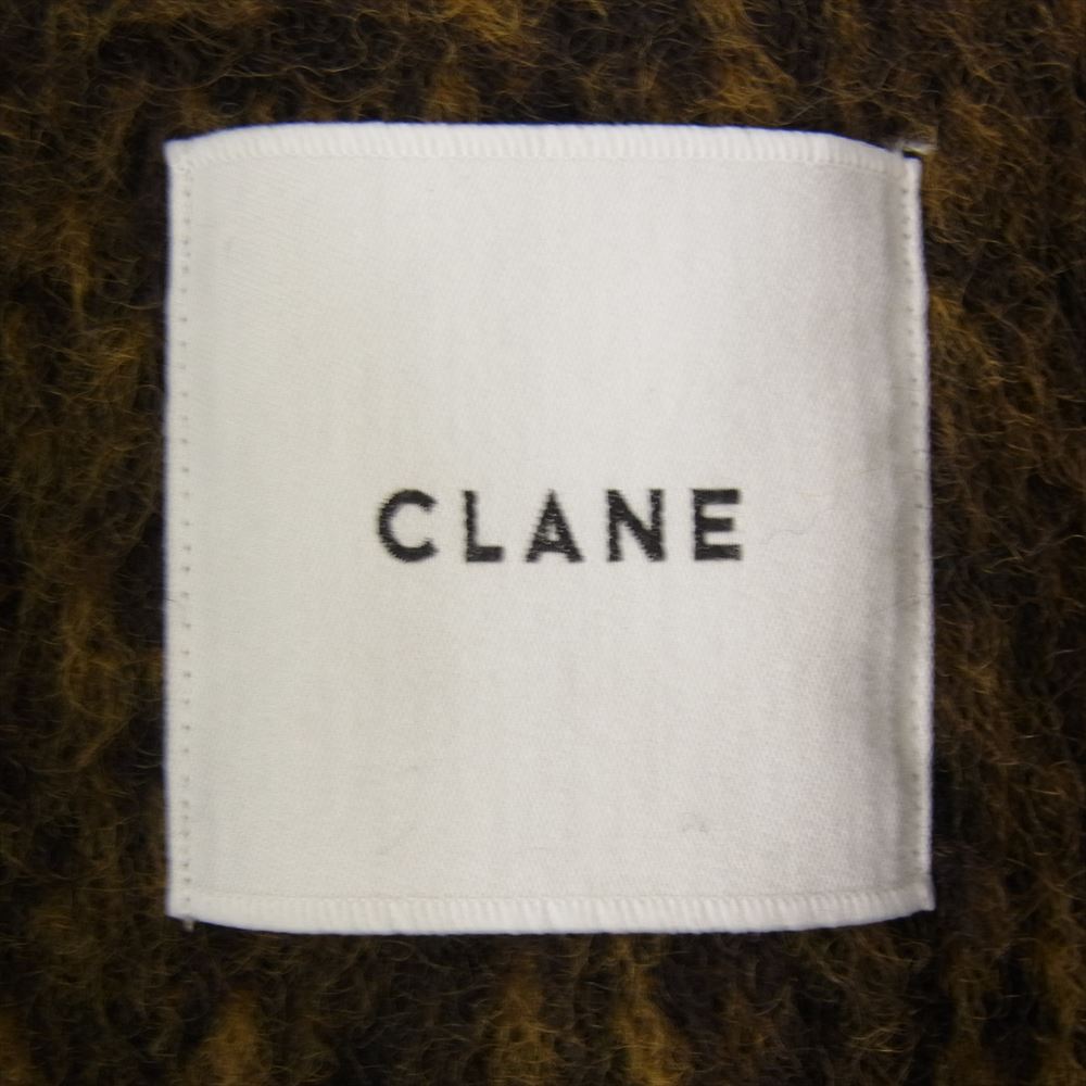 クラネ 11101-0072 MIX SHAGGY LADY COAT ミックス シャギー ロング コート イエロー系 1【中古】