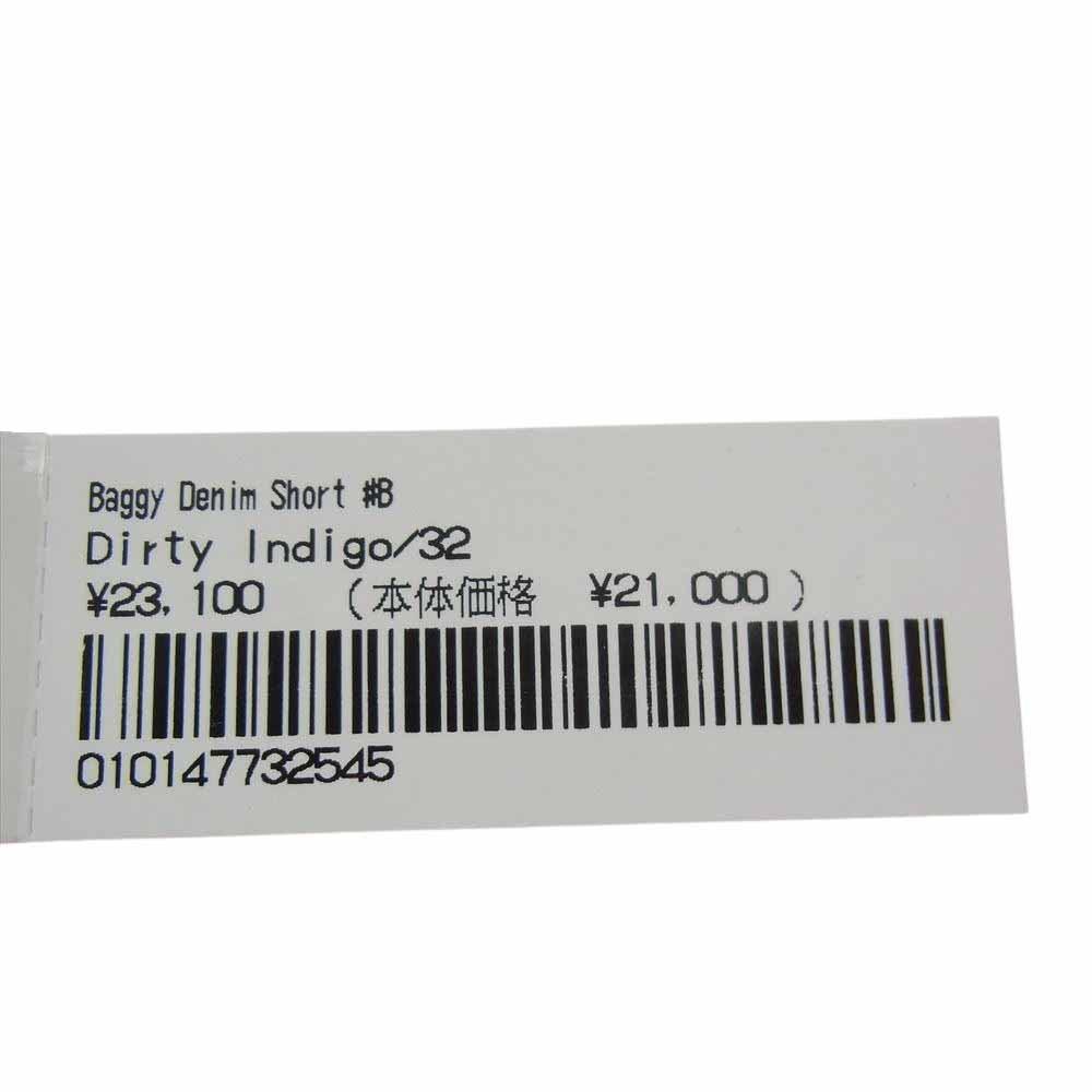 Supreme シュプリーム 23SS Baggy Denim Short バギー デニム ショーツ ハーフ パンツ インディゴブルー系 32【極上美品】【中古】