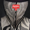 Supreme シュプリーム 22SS Abstract Textured Zip Up Polo アブストラクト テクスチャージップ アップ ポロ 半袖 ポロシャツ グレー系 L【極上美品】【中古】