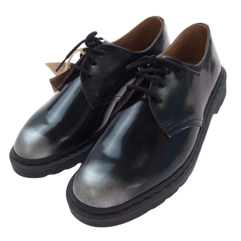 Supreme シュプリーム Dr.Martens 1461 3-Eye Shoe Black ドクターマーチン アイ レザー シューズ  ブラック系 UK9【極上美品】【中古】