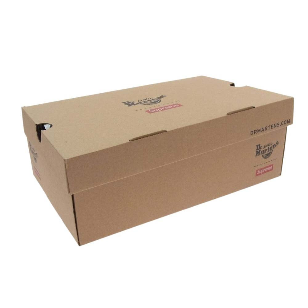 Supreme シュプリーム Dr.Martens 1461 3-Eye Shoe Black ドクターマーチン アイ レザー シューズ  ブラック系 UK9【極上美品】【中古】