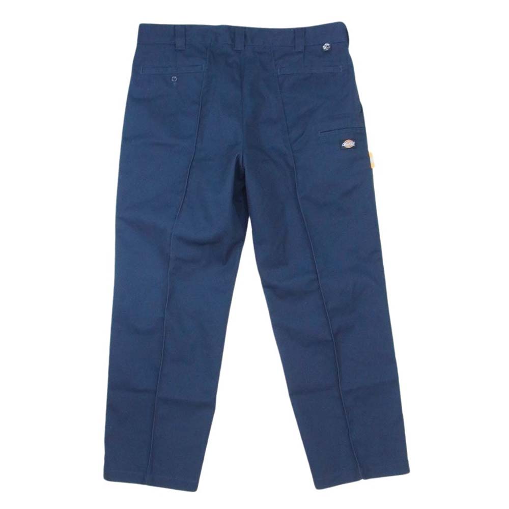 Dickies ディッキーズ 222M40PS01 × PROPS STORE 別注 UTILITY PANTS プロップスストア ユーティリティパンツ ワーク パンツ ネイビー系 38【中古】