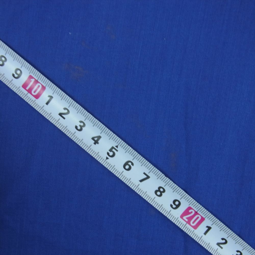 JUNYA WATANABE COMME des GARCONS ジュンヤワタナベコムデギャルソン 16SS JQ-B025 裾刺繍 シアー 長袖 シャツ ブラウス ブルー系 XS【中古】