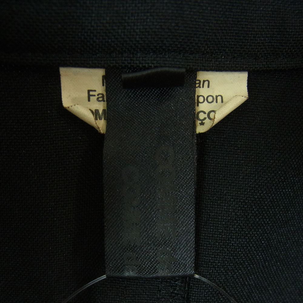 COMME des GARCONS コムデギャルソン 20SS RE-O019 コムコム エステル製品加工 チャイナ ドルマンスリーブ ワンピース ロング ドレス ブラック系 S【中古】