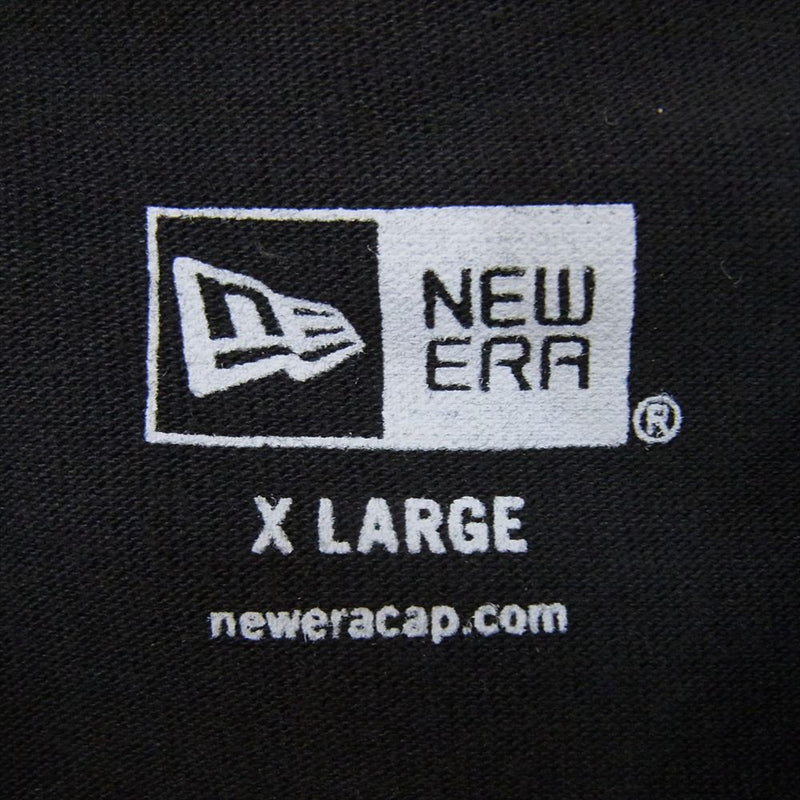 NEW ERA ニューエラ ANNA SUI アナスイ ロゴ 半袖 Tシャツ ブラック系 XL【極上美品】【中古】
