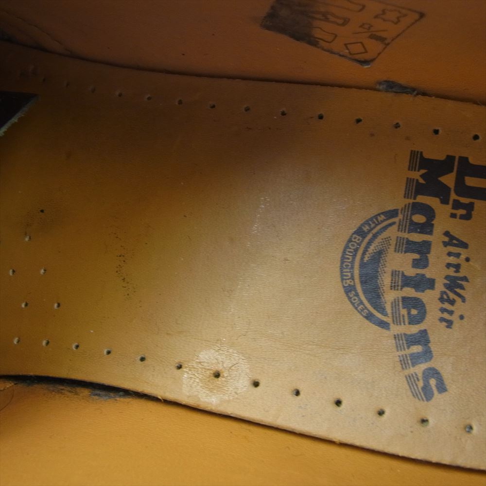Dr.Martens ドクターマーチン 11838 3EYE GIBSON SHOE 3ホール ギブソン シューズ ブラック系 UK8【中古】