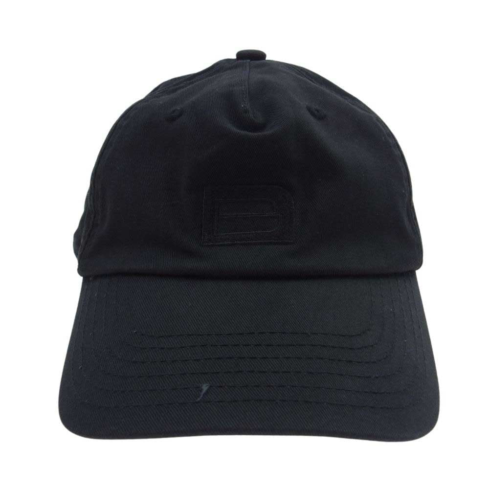ボッター B ロゴ刺繍 6PANEL ベースボール キャップ ブラック系【中古】