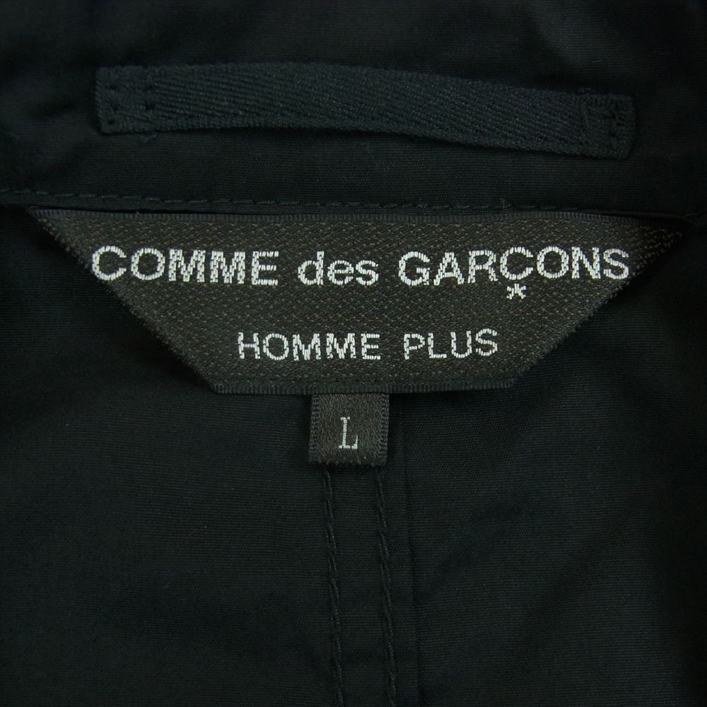 COMME des GARCONS HOMME PLUS コムデギャルソンオムプリュス 20SS PE-J076 Orlando期 オルランド期 ドッキング スカート ロング ジャケット コート ブラック系 L【中古】