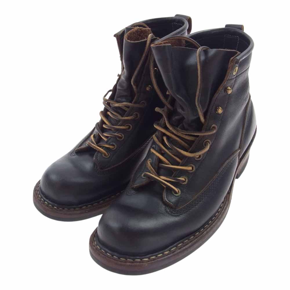 WHITE'S BOOTS ホワイツブーツ 350MV LTT SMOKE JUMPER  ホーウィン社 クロムエクセルレザー 6インチ スモークジャンパー ブーツ ダークブラウン系 US9D【中古】