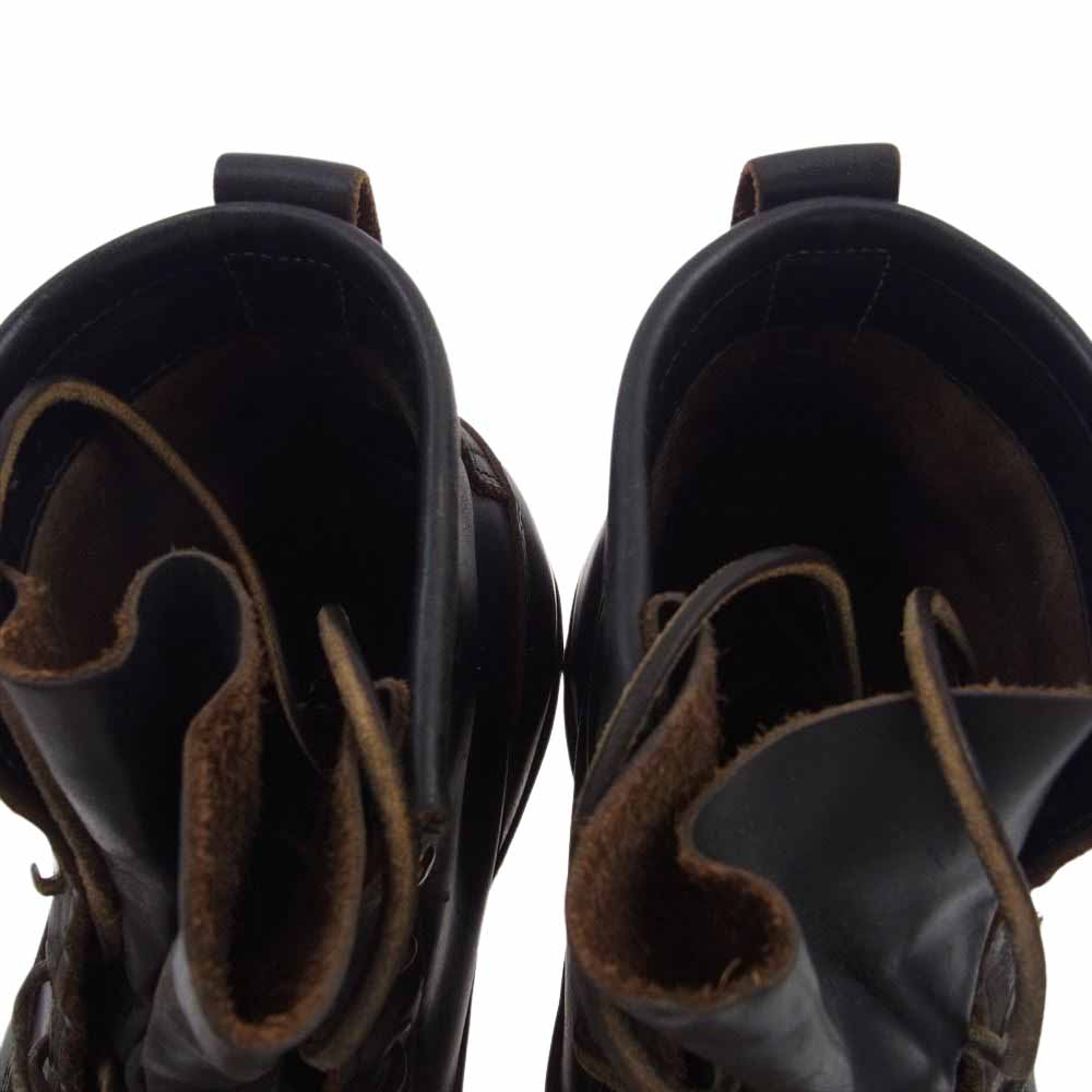 WHITE'S BOOTS ホワイツブーツ 350MV LTT SMOKE JUMPER  ホーウィン社 クロムエクセルレザー 6インチ スモークジャンパー ブーツ ダークブラウン系 US9D【中古】
