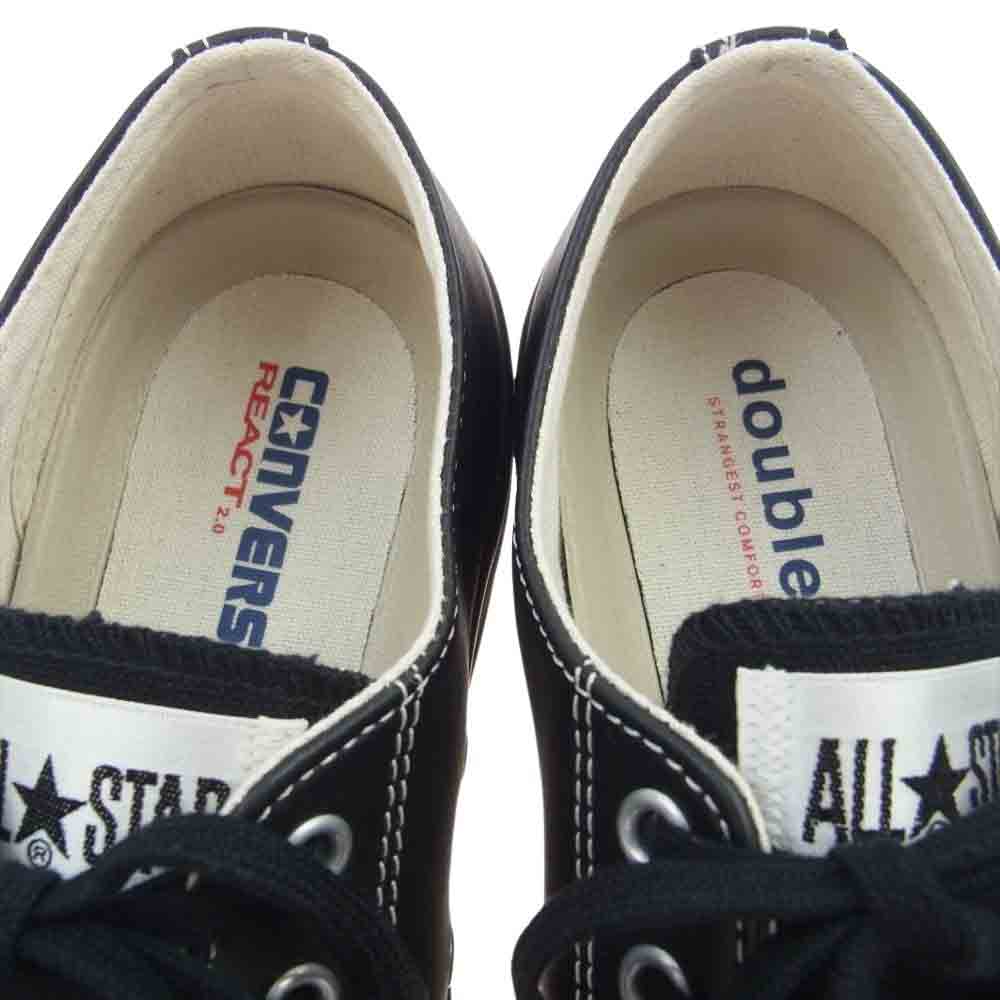 ダブレット 1SD963 × Converse Jack Purcell All Star 別注 ジャックパーセル オールスター 厚底 スニーカー ブラック系 25.5cm【極上美品】【中古】
