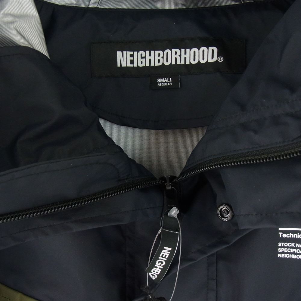 NEIGHBORHOOD ネイバーフッド 24SS 241TSNH-JKM09 MOUNTAIN PARKA マウンテン パーカ ブラック系 カーキ系 S【極上美品】【中古】