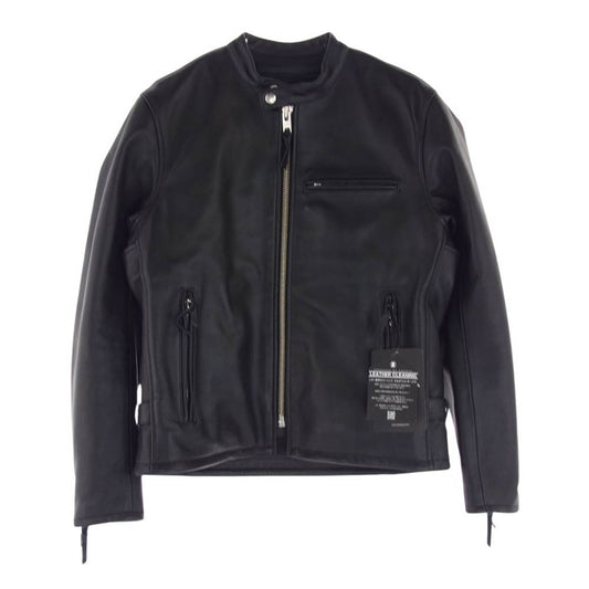 KADOYA カドヤ FPS-2 SFT シングルレザー ジャケット Lサイズ ブラック系 XL【新古品】【未使用】【中古】