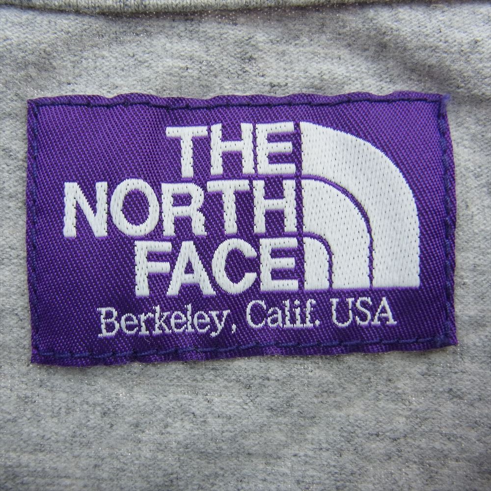 THE NORTH FACE ノースフェイス NT3753N PURPLELABEL 7oz H/S Pocket TEE Tシャツ グレー系 L【中古】