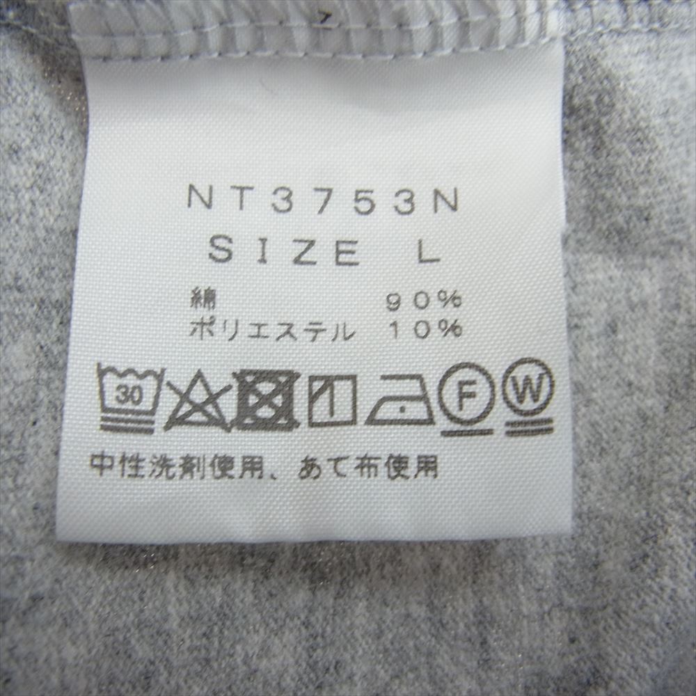THE NORTH FACE ノースフェイス NT3753N PURPLELABEL 7oz H/S Pocket TEE Tシャツ グレー系 L【中古】