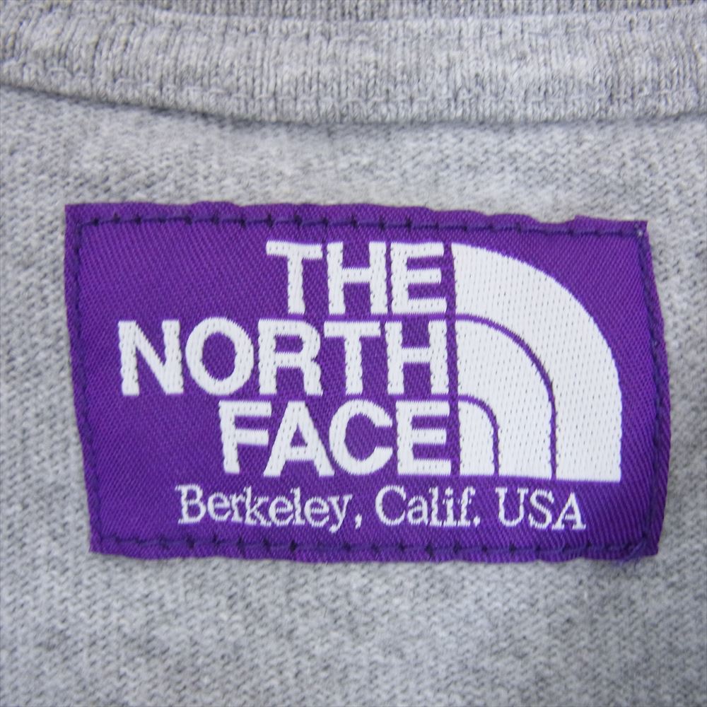 THE NORTH FACE ノースフェイス NT3760N PURPLELABEL 8oz H/S Pocket TEE Tシャツ グレー系 M【中古】