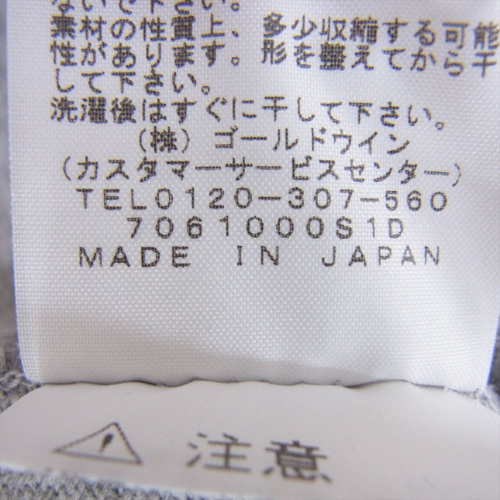 THE NORTH FACE ノースフェイス NT3760N PURPLELABEL 8oz H/S Pocket TEE Tシャツ グレー系 M【中古】