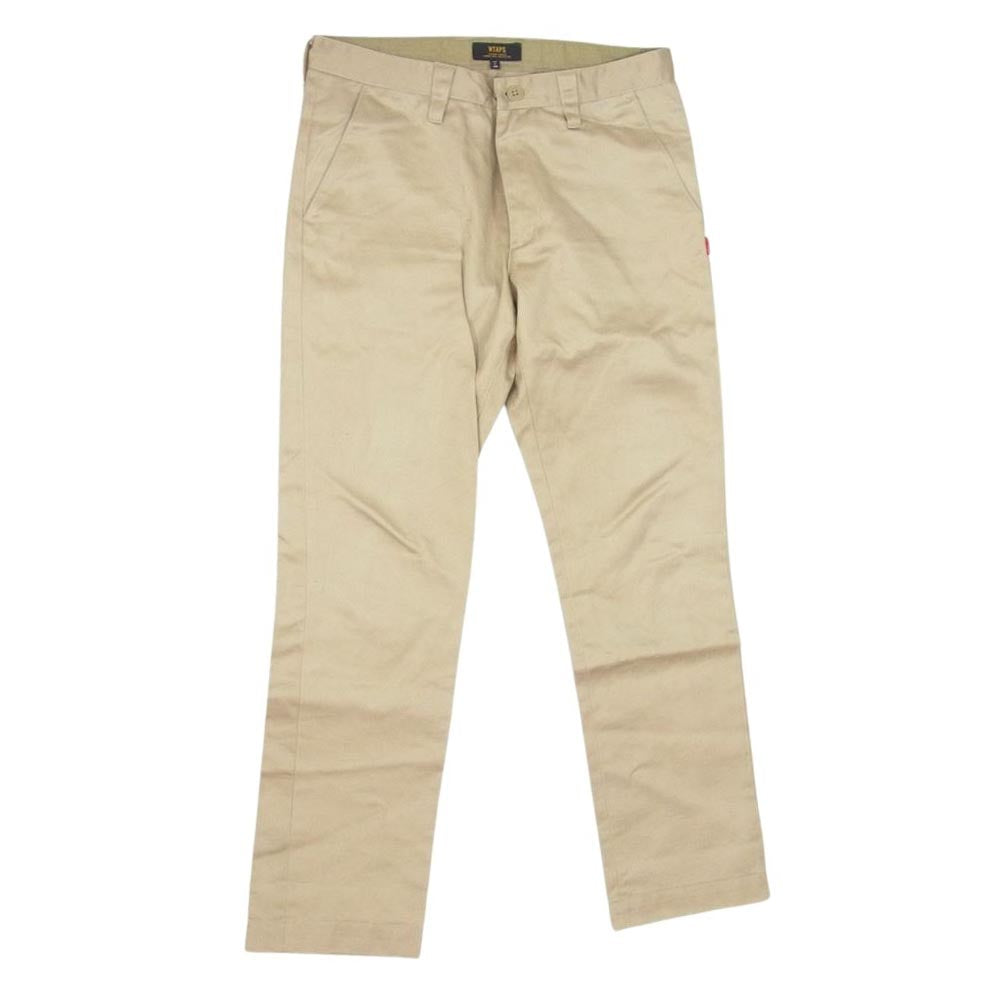 WTAPS ダブルタップス 152LTDT-PTM04 トラウザー チノ パンツ ベージュ系 L【中古】
