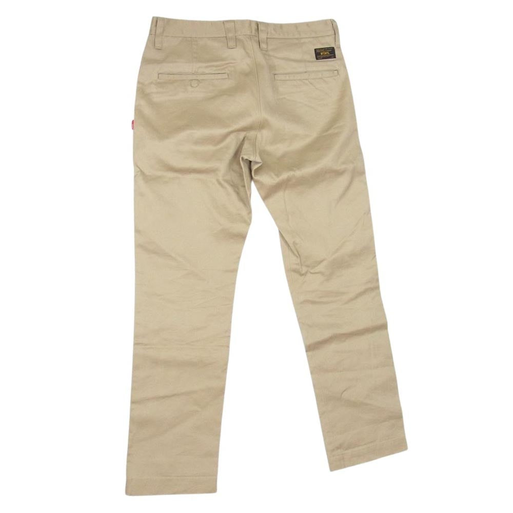 WTAPS ダブルタップス 152LTDT-PTM04 トラウザー チノ パンツ ベージュ系 L【中古】