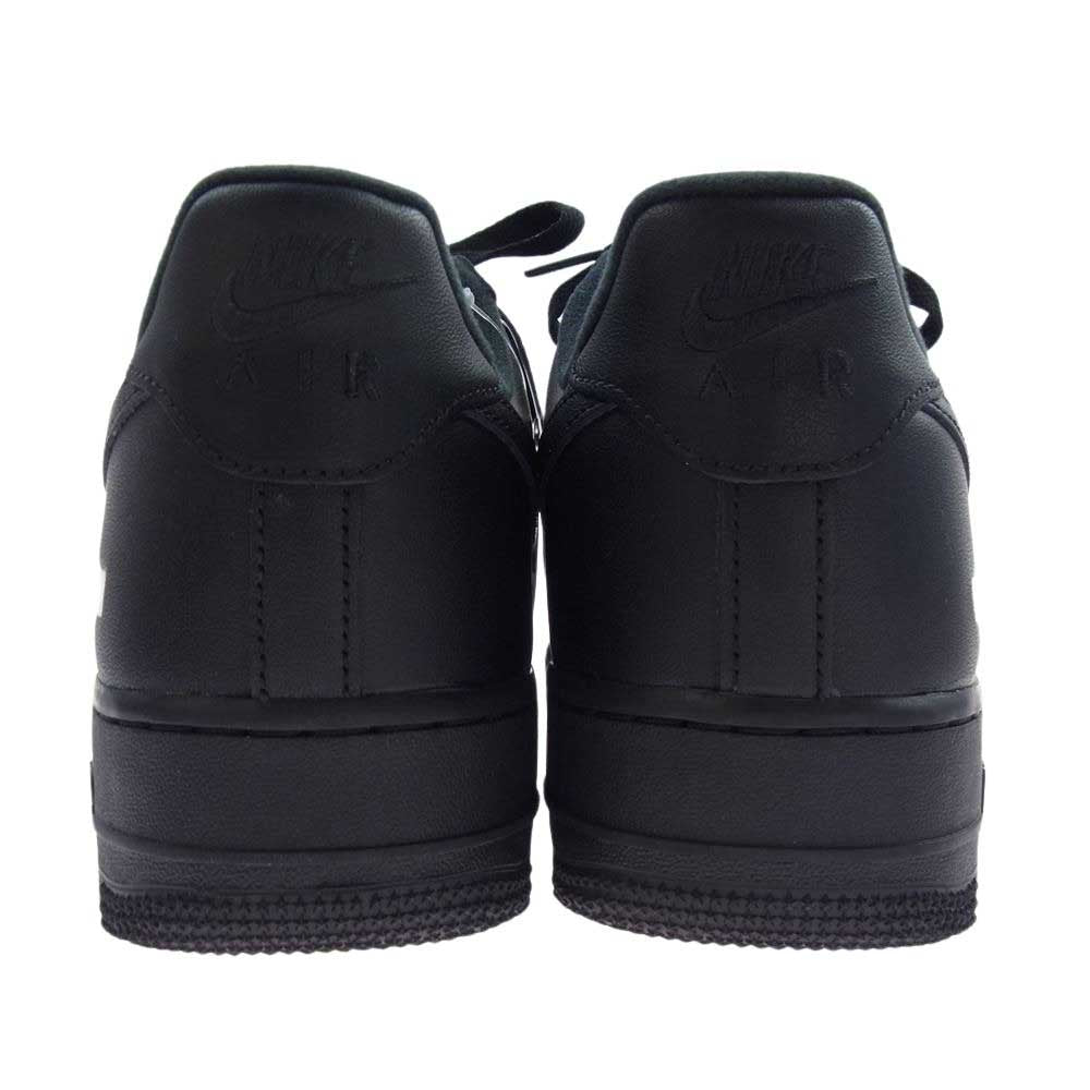 Supreme シュプリーム CU9225-001 Nike Air Force 1 Low Black ナイキ エアフォース1 ロー ブラック ローカット スニーカー ブラック系 28cm【新古品】【未使用】【中古】