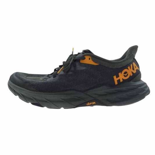 HOKA ONE ONE ホカ オネオネ 1123157 SPEEDGOAT 5 スピードゴート5 ローカット トレイル ランニング シューズ スニーカー カーキ系 26cm【中古】