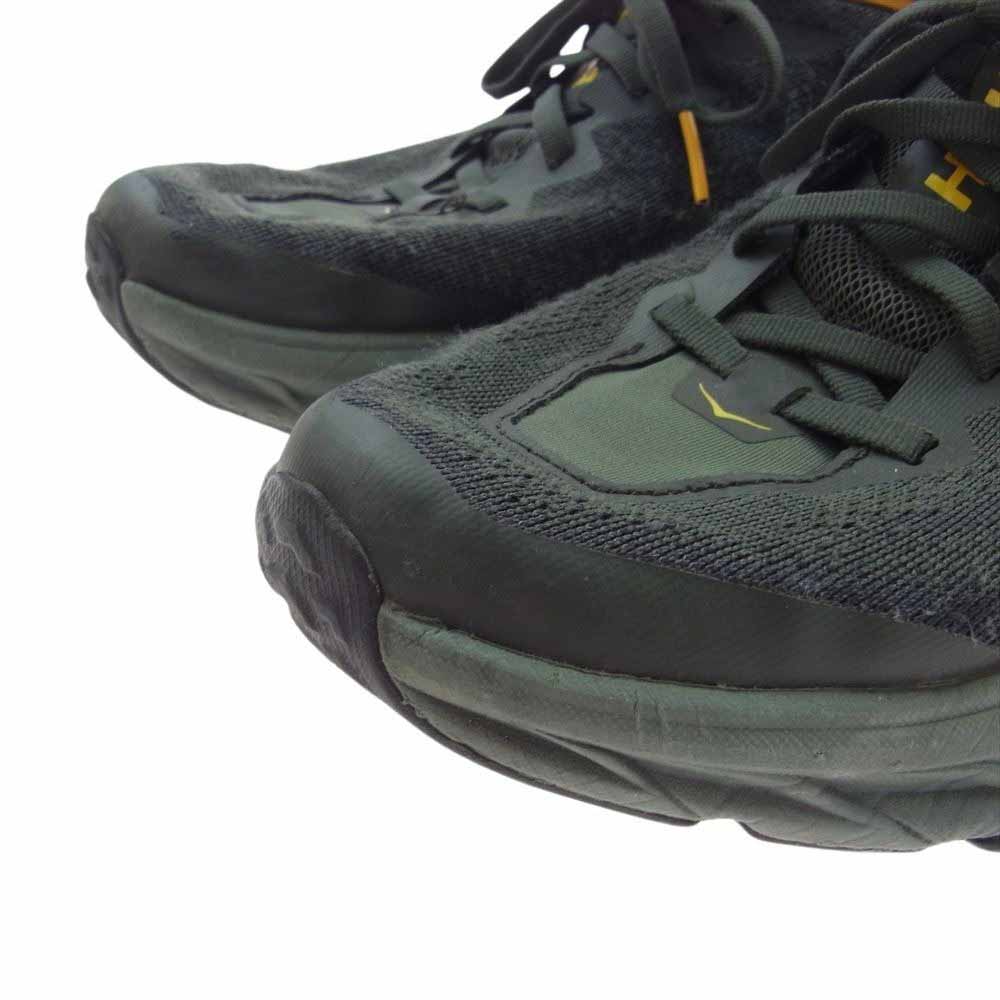 HOKA ONE ONE ホカ オネオネ 1123157 SPEEDGOAT 5 スピードゴート5 ローカット トレイル ランニング シューズ スニーカー カーキ系 26cm【中古】