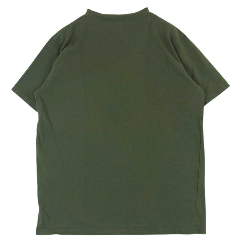 Ron Herman ロンハーマン 3320900031 CALIFORNIA AEPUBLIC クルーネック プリント 半袖 Tシャツ カーキ系 M【中古】