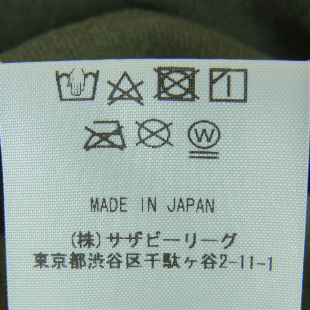 Ron Herman ロンハーマン 3320900031 CALIFORNIA AEPUBLIC クルーネック プリント 半袖 Tシャツ カーキ系 M【中古】