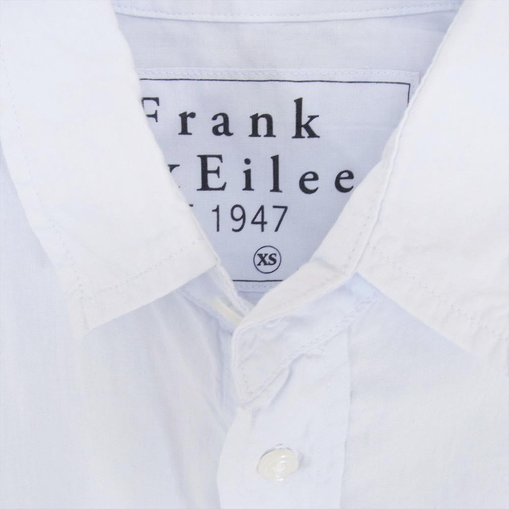フランク＆アイリーン 9920700006 LUKE アメリカ製 コットン レギュラーカラー 長袖 シャツ スカイブルー ブルー系 XS【中古】