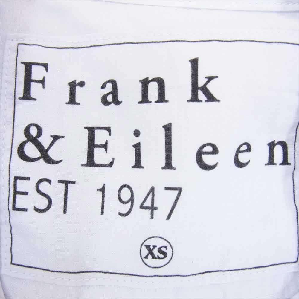 フランク＆アイリーン 9920700006 LUKE アメリカ製 コットン レギュラーカラー 長袖 シャツ スカイブルー ブルー系 XS【中古】