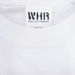 ウエスタンハイドロダイナミックリサーチ MWHR23S8017 手書き バックプリント ロゴ 半袖 クルーネック Tシャツ ホワイト系 01【中古】