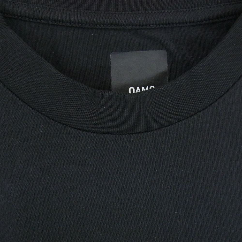 OAMC I022641 PEACEMAKER TEE ピースメーカー ロゴ バックプリント 半袖 クルーネック Tシャツ ブラック系 XS【中古】