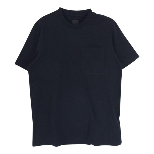 OAMC I024072 × Ron Herman ロンハーマン 別注 コットン クルーネック ポケット 半袖 Tシャツ ネイビー ネイビー系 XS【中古】